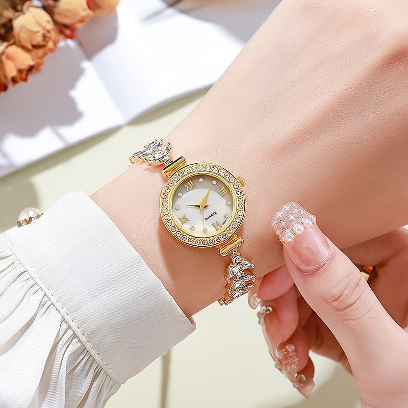 Reloj de Cuarzo con Cuerda de Tirar de Sirena