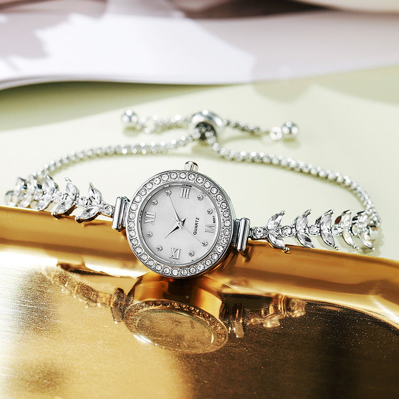 Reloj de Cuarzo con Cuerda de Tirar de Sirena