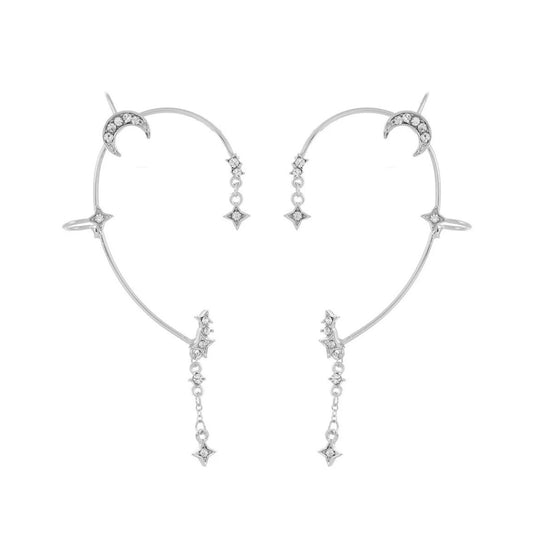 Pendientes de Estrella y Luna